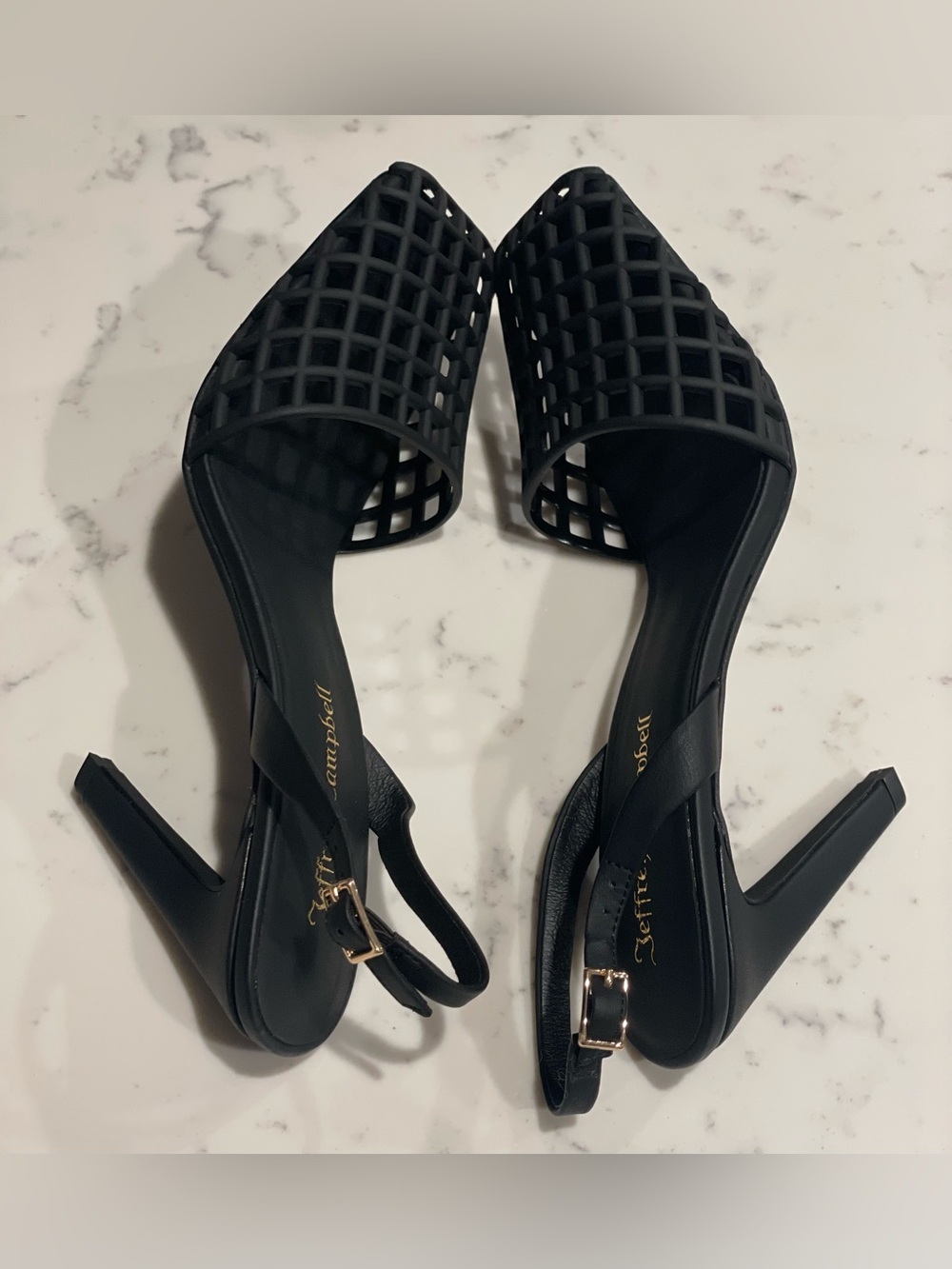 JEFFREY CAMPBELL Aviary Slingback Jelly Pump NWOT - Picture 7 of 16